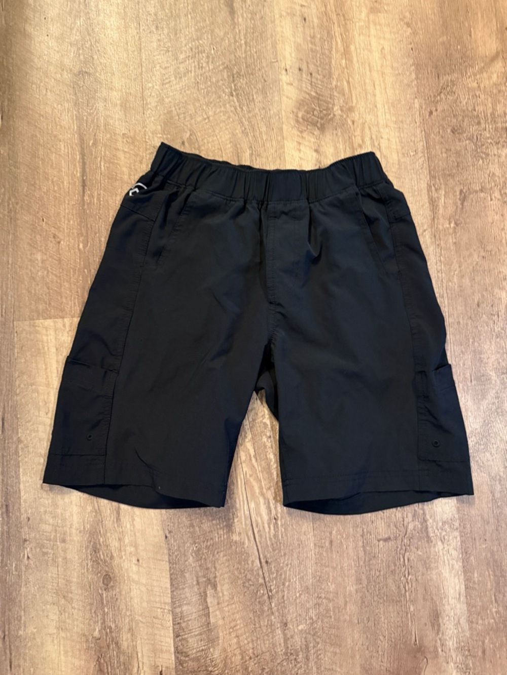 Boy’s Black Performance Cargo Shorts